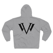 Load image into Gallery viewer, Unisex Hooded Zip Sweatshirt Logo