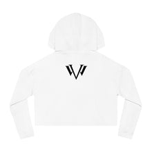 Load image into Gallery viewer, Women’s Cropped Hooded Sweatshirt