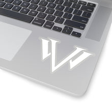 Load image into Gallery viewer, Kiss-Cut Stickers White Emblem