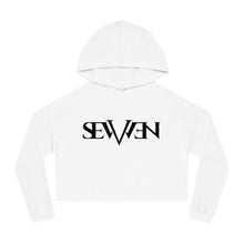 Load image into Gallery viewer, Women’s Cropped Hooded Sweatshirt