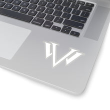 Load image into Gallery viewer, Kiss-Cut Stickers White Emblem