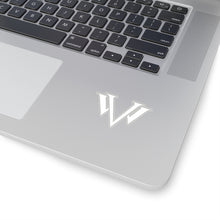 Load image into Gallery viewer, Kiss-Cut Stickers White Emblem