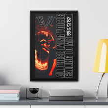 Load image into Gallery viewer, Woe Is Me Canvas (Vertical Frame)