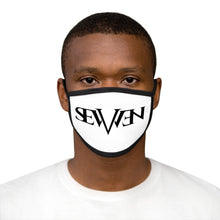 Load image into Gallery viewer, Mixed-Fabric Face Mask Black Logo
